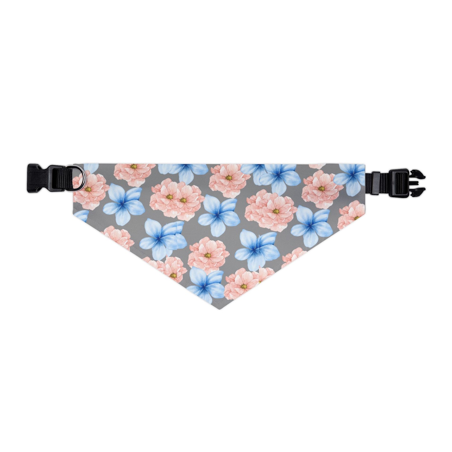 Blue Flower PetBandana Collar