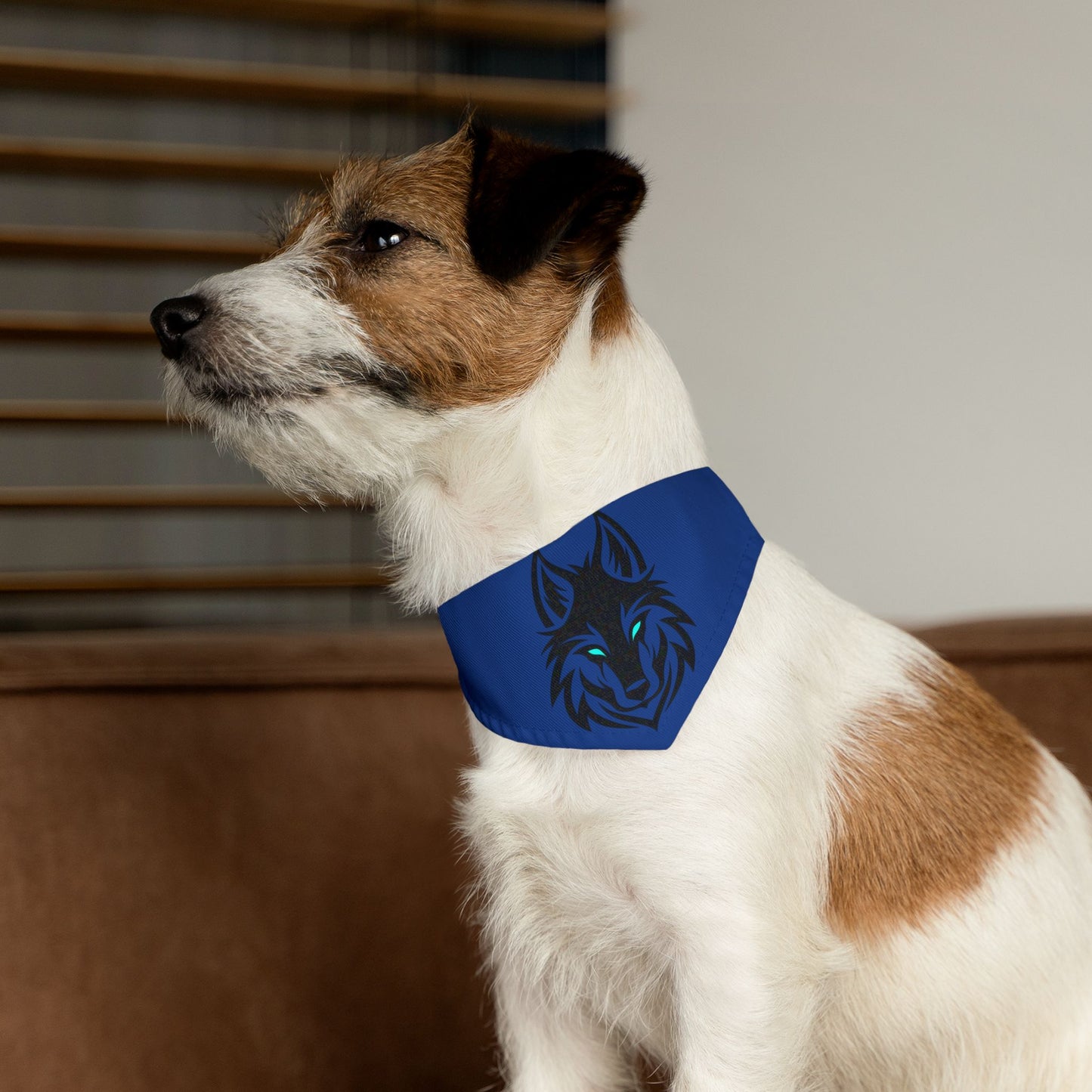 Wolf- Pet Bandana Collar