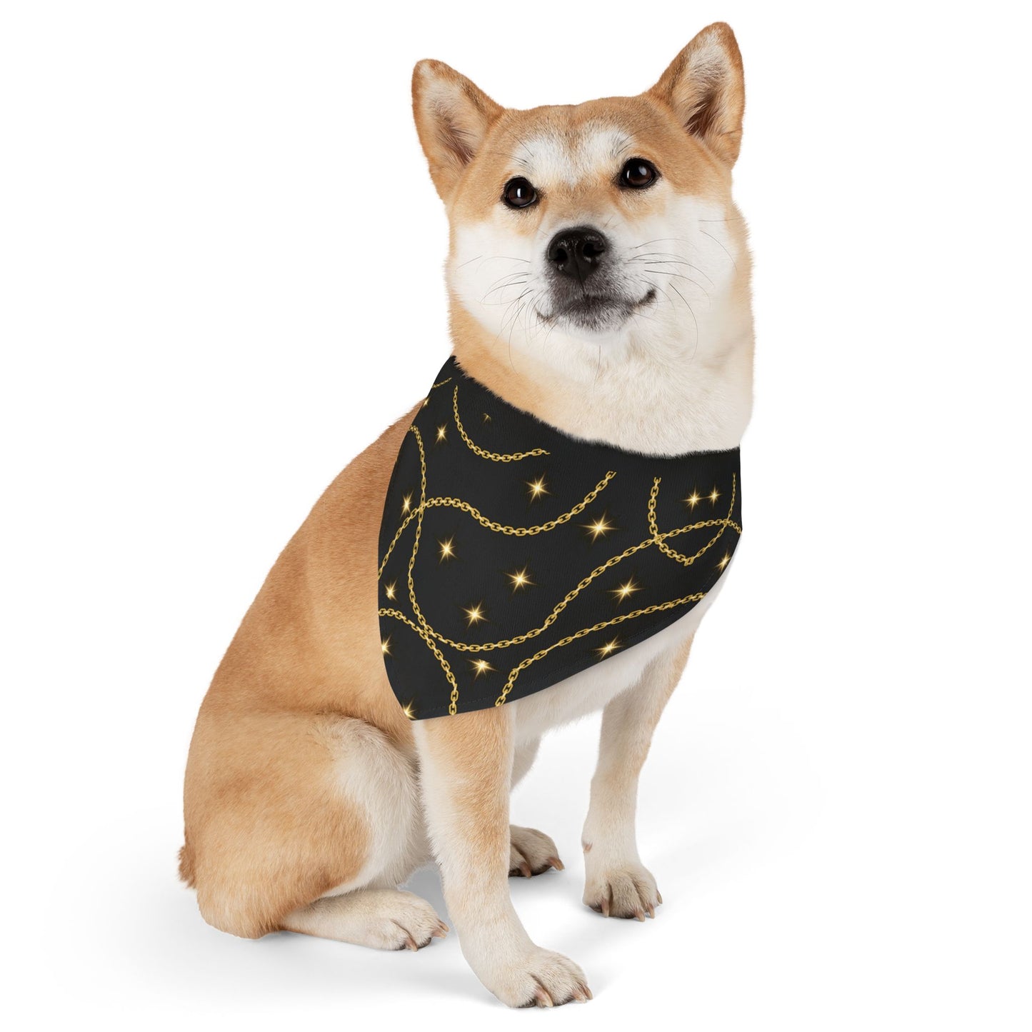 Golden Pet Bandana Collar