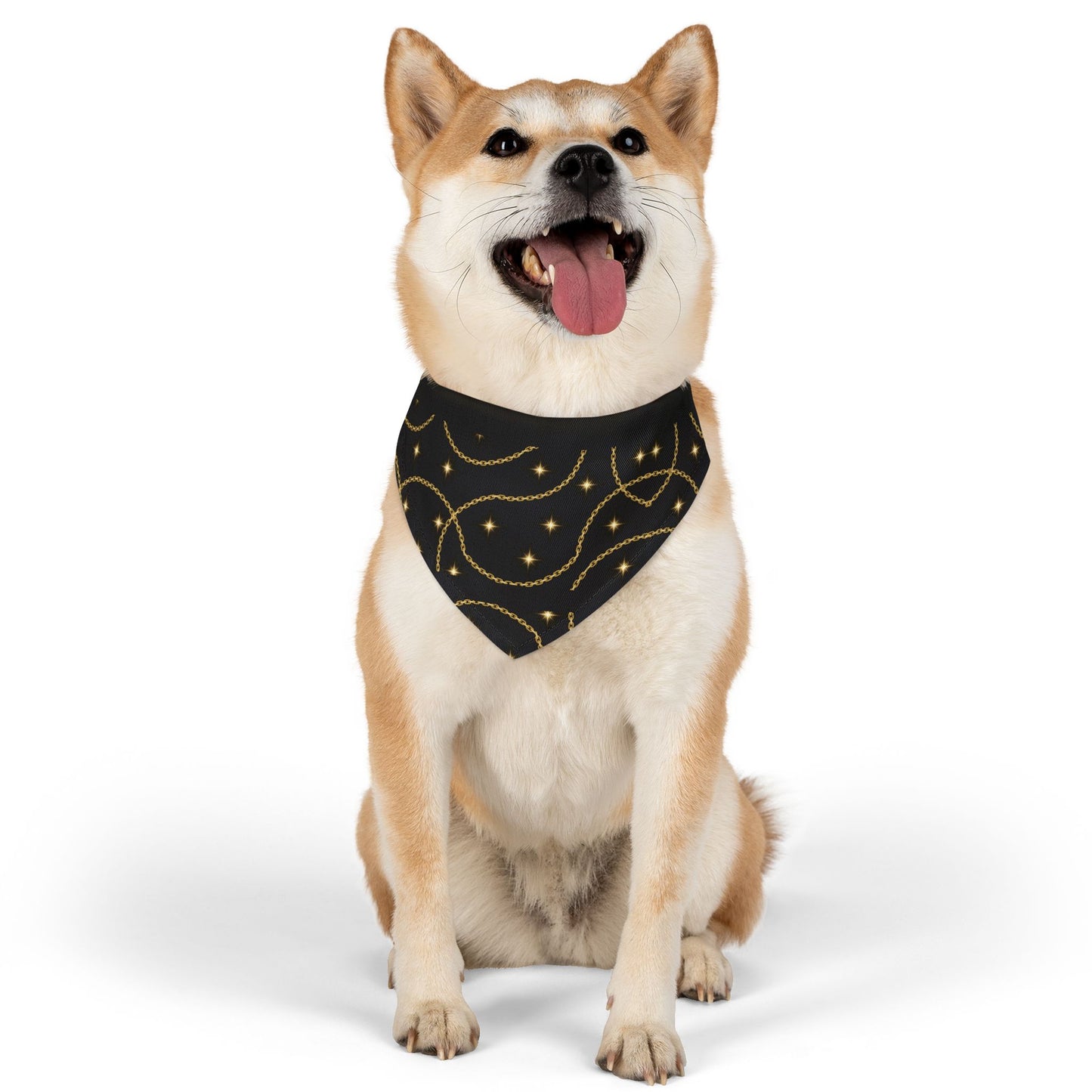 Golden Pet Bandana Collar