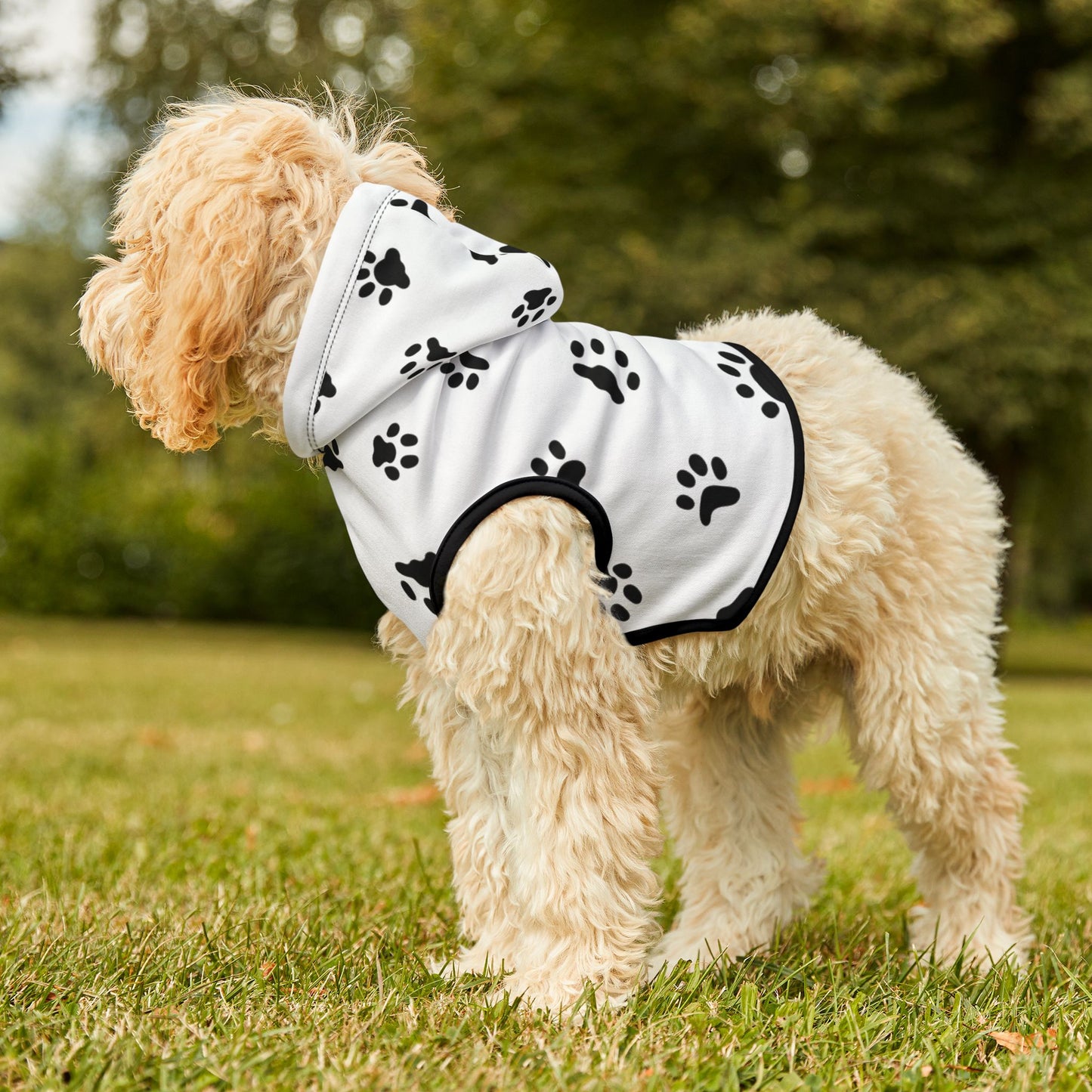 Paw Print Pet Hoodie