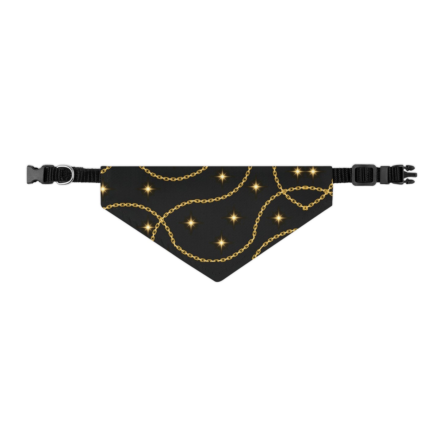 Golden Pet Bandana Collar